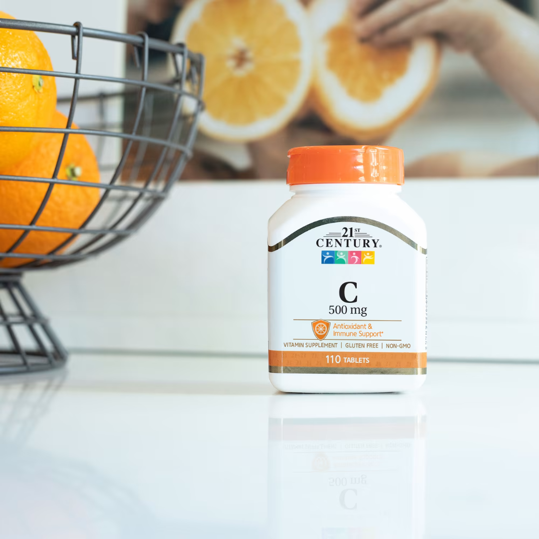 21st Century Vitamin C 250mg 500mg 1000mg 60–110 Tablets Immune Antioxidant Support with Rose Hips