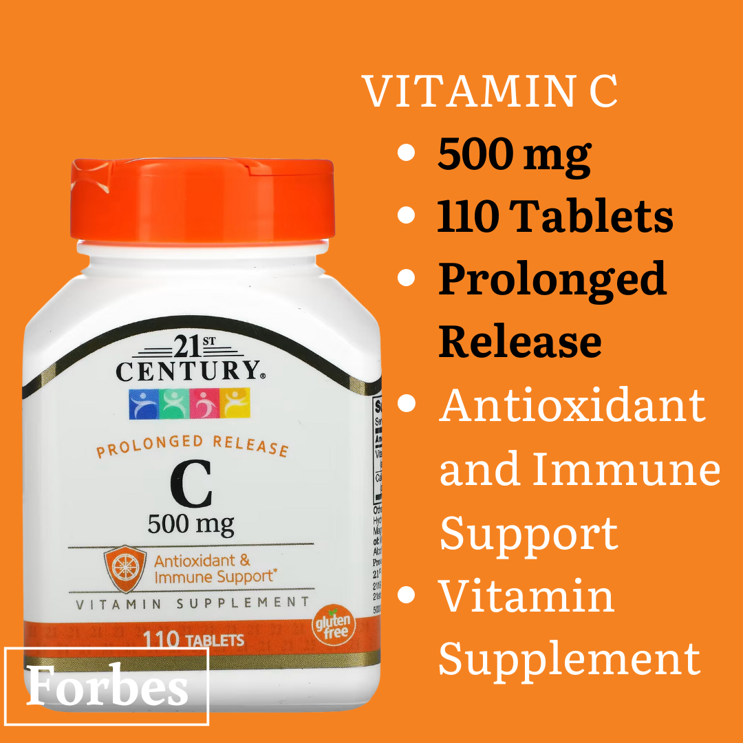 21st Century Vitamin C 250mg 500mg 1000mg 60–110 Tablets Immune Antioxidant Support with Rose Hips