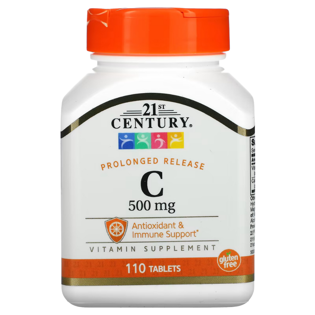 21st Century Vitamin C 250mg 500mg 1000mg 60–110 Tablets Immune Antioxidant Support with Rose Hips