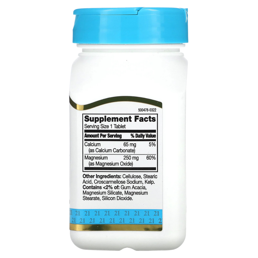 21st Century Zinc Magnesium Calcium D3 B6 C Citrate Chewable Cherry 50mg 250mg 90 60 110 Tablets