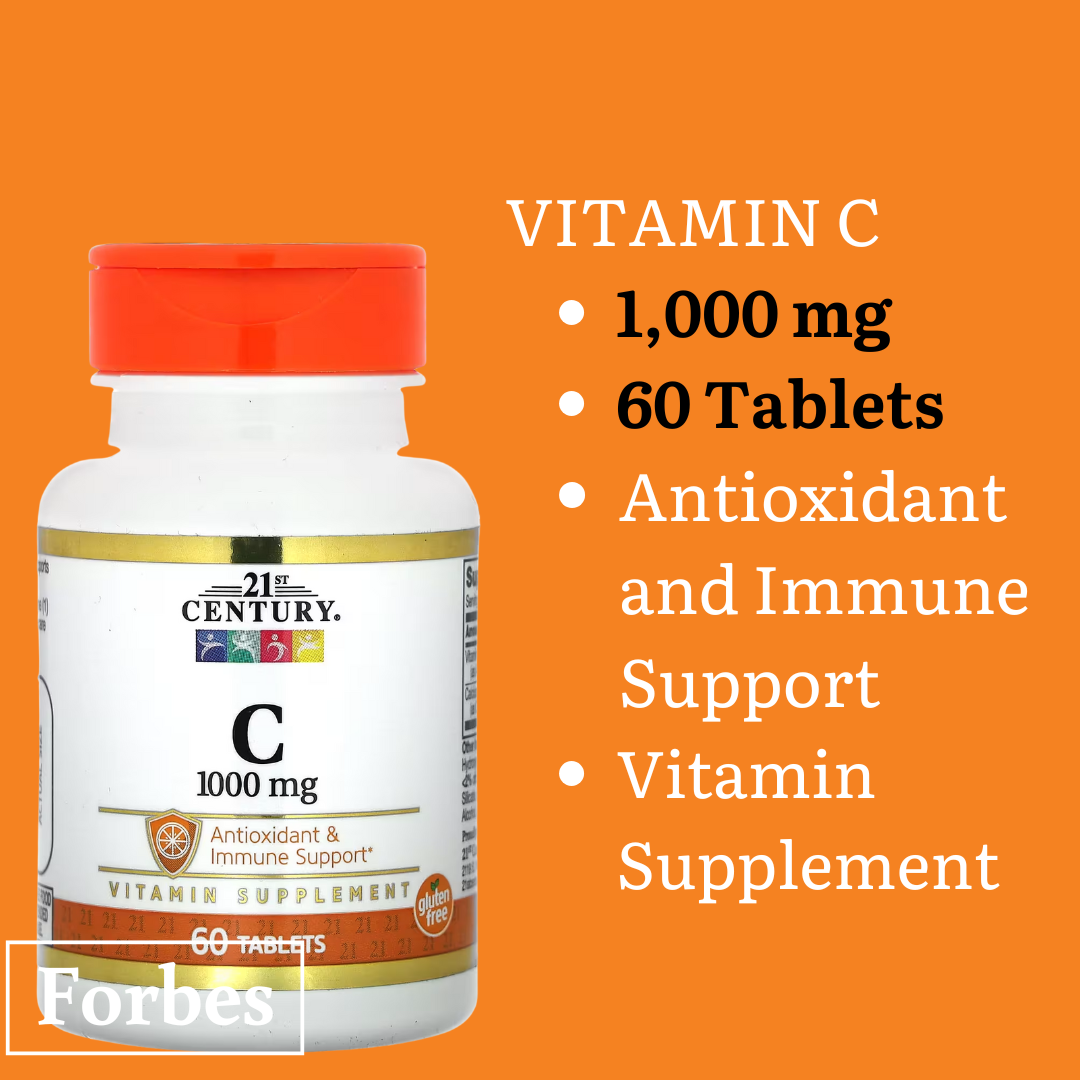 21st Century Vitamin C 250mg 500mg 1000mg 60–110 Tablets Immune Antioxidant Support with Rose Hips