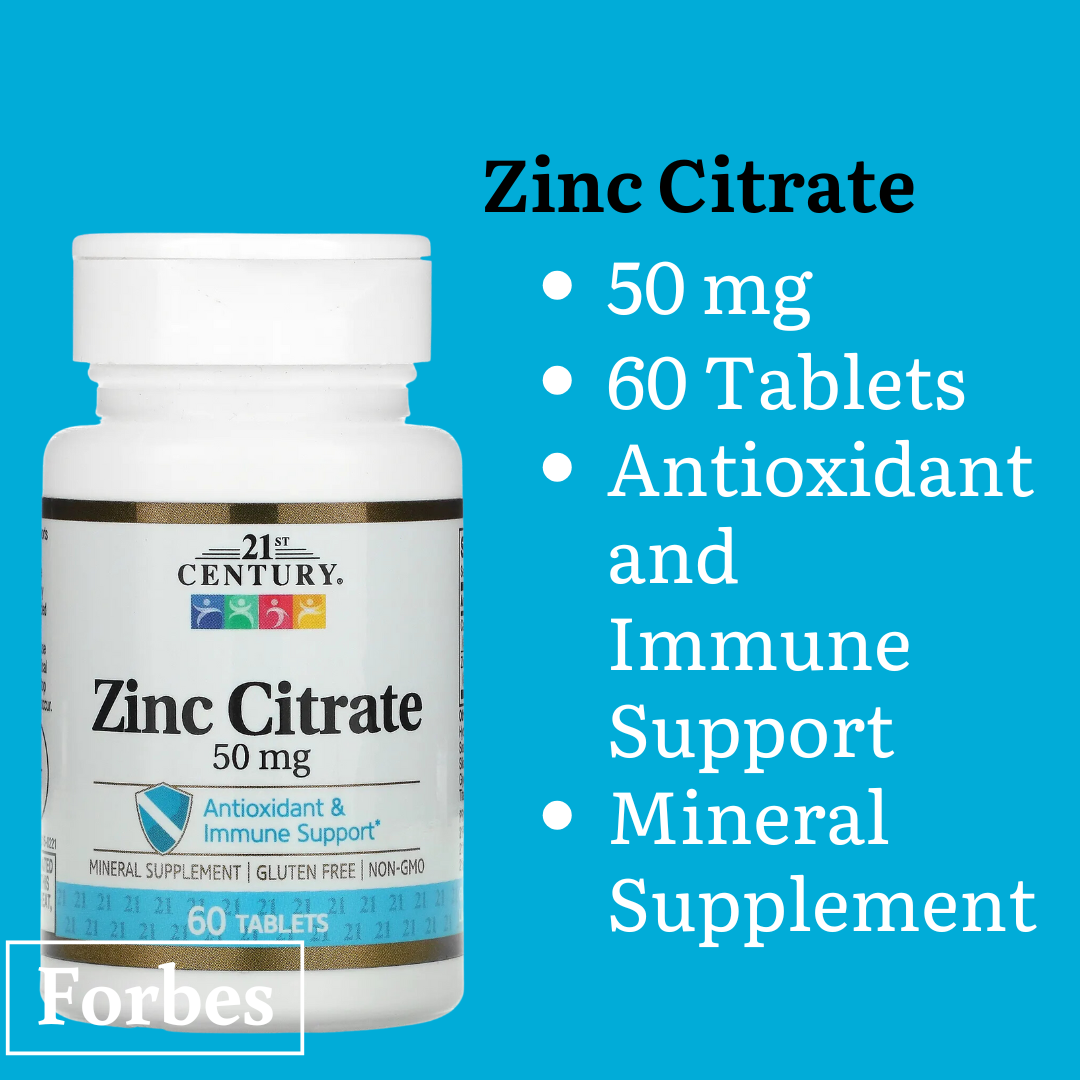 21st Century Zinc Magnesium Calcium D3 B6 C Citrate Chewable Cherry 50mg 250mg 90 60 110 Tablets
