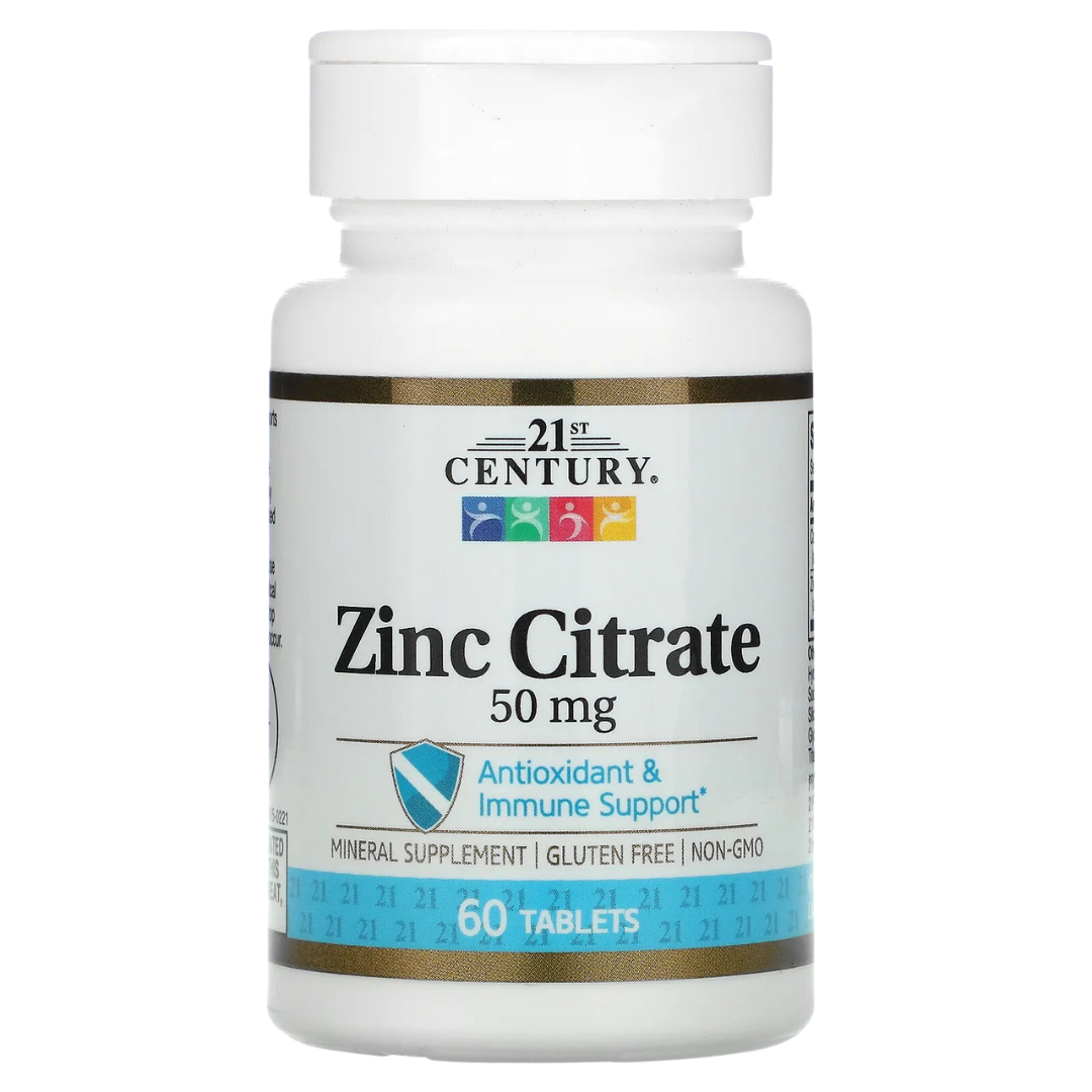 21st Century Zinc Magnesium Calcium D3 B6 C Citrate Chewable Cherry 50mg 250mg 90 60 110 Tablets