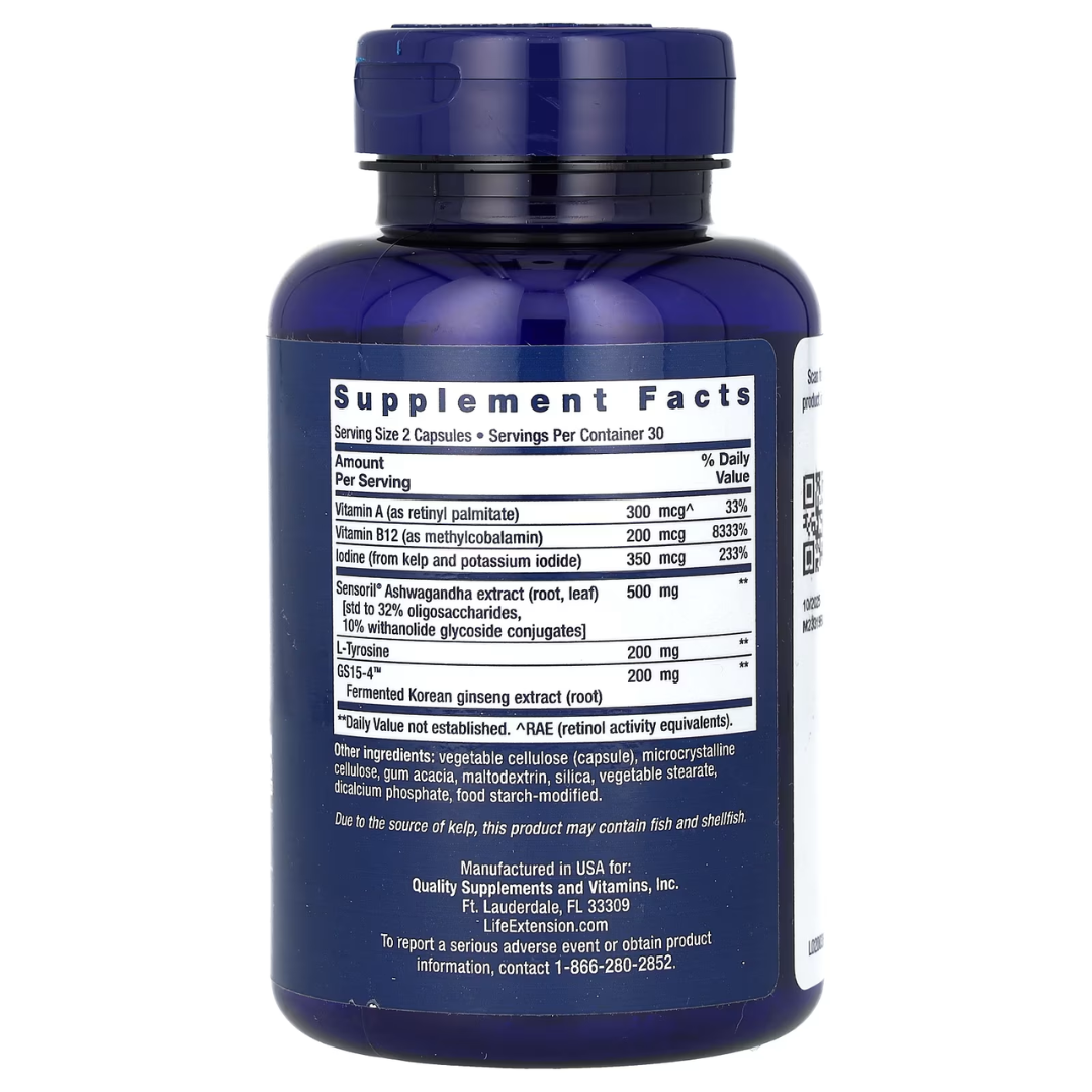 Life Extension Thyroid Support Complex 60 Capsules