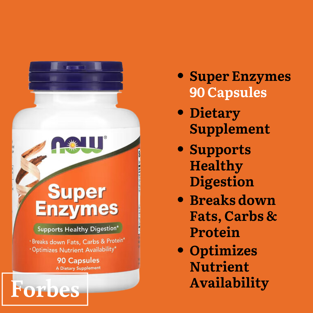 NOW Foods Super Enzymes 180 / 90 Capsules