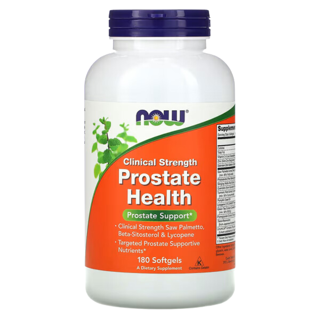 NOW Foods Saw Palmetto & Prostate Health Supplements Softgels & Veg Capsules for Men