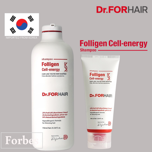 Dr. For Hair Cell Energy Shampoo 100ml & 750ml – Hair Growth & Scalp Care
