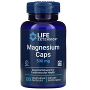 Life Extension Magnesium Caps 500 mg 100 Veg Capsules Supports Bone Muscle Nerve Health