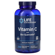 Life Extension Vitamin C and Bio - Quercetin 250 Vegetarian Tablets