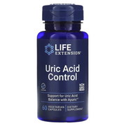 Life Extension Uric Acid Control 500 mg 60 Vegetarian Capsules
