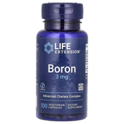 Life Extension Boron 3mg 100 Vegetarian Capsules for Bone & Joint Support