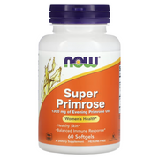 NOW Foods Evening Primrose Oil 500mg & 1300mg | 100–250 Softgels | Women's Health & Skin Support