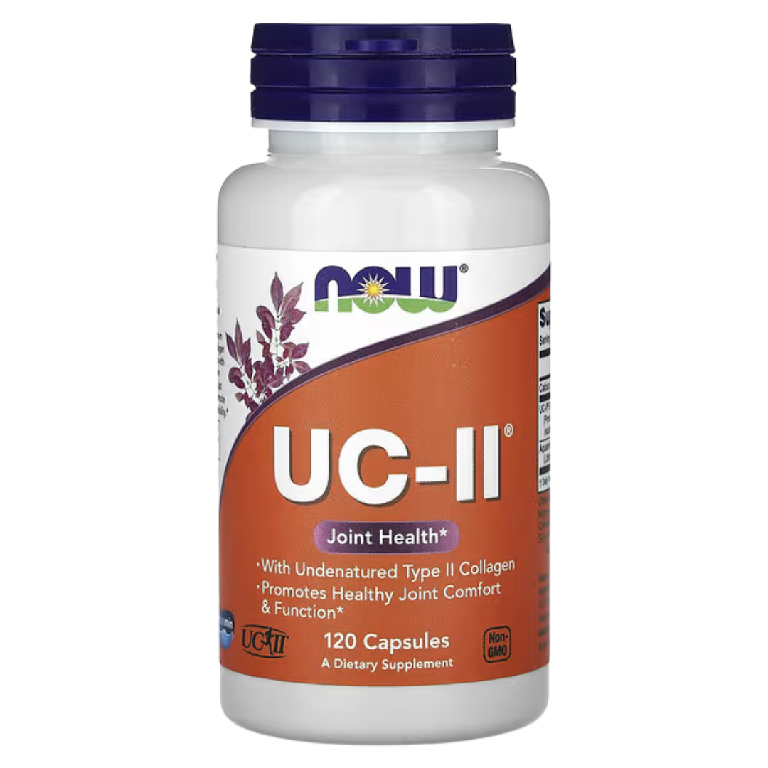 NOW Foods UC-II Joint Health BioCell Collagen Type II 60–120 Caps Mobility Flexibility Support