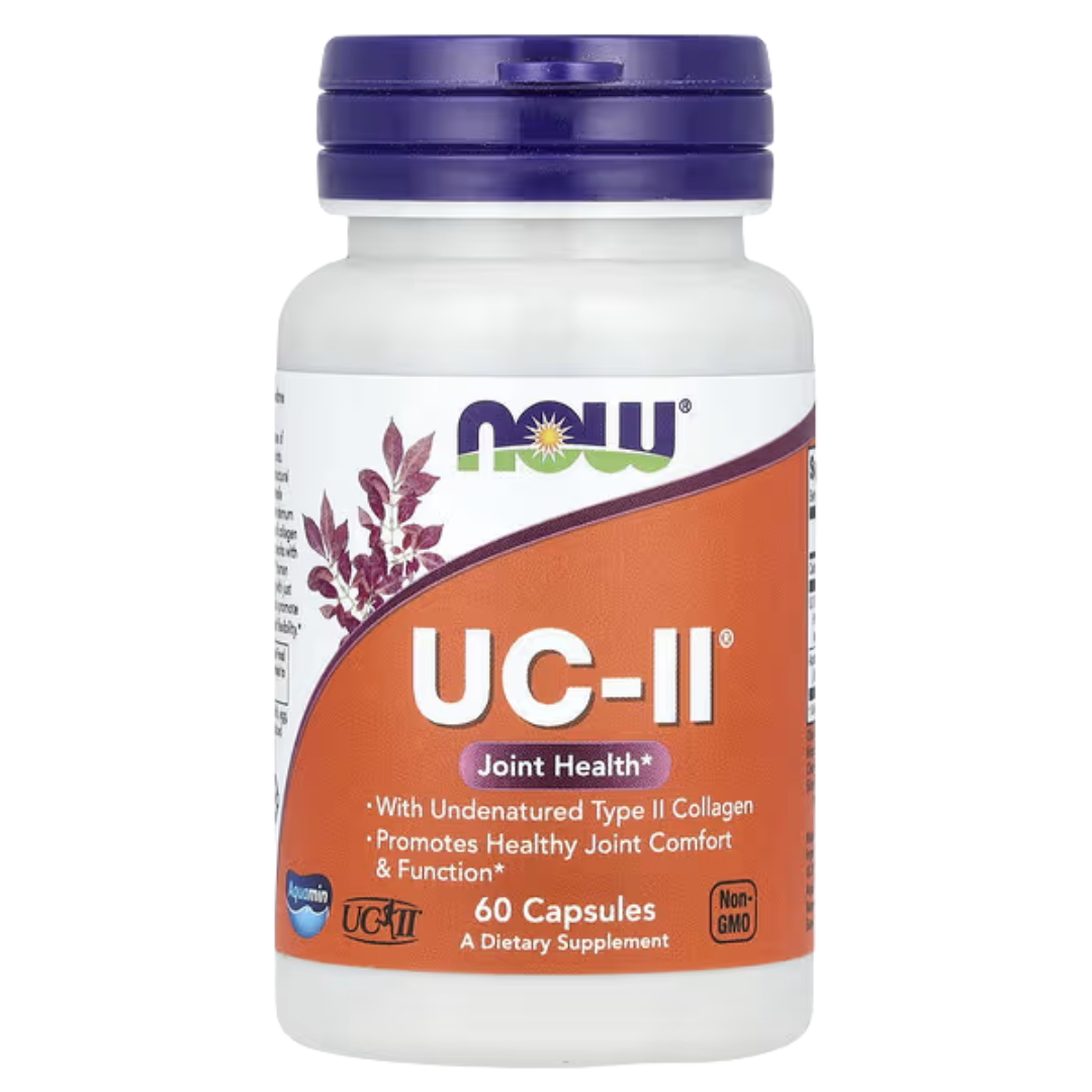 NOW Foods UC-II Joint Health BioCell Collagen Type II 60–120 Caps Mobility Flexibility Support