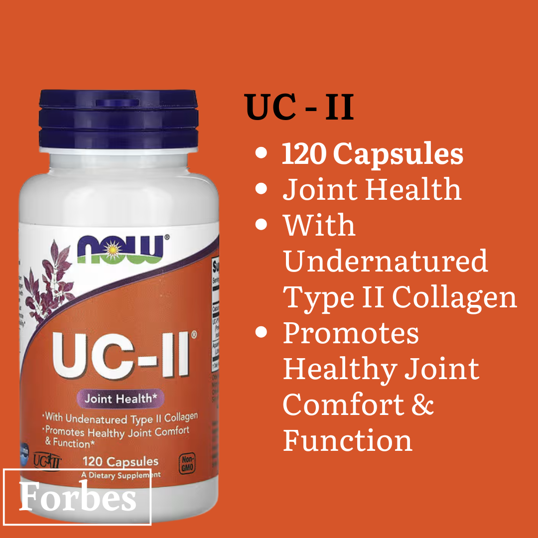 NOW Foods UC-II Joint Health BioCell Collagen Type II 60–120 Caps Mobility Flexibility Support