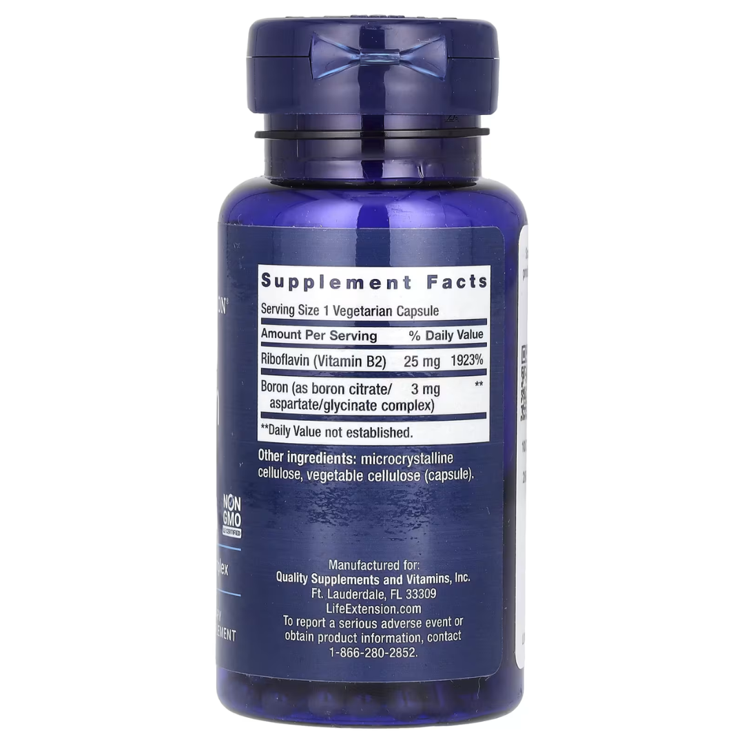 Life Extension Boron 3mg 100 Vegetarian Capsules for Bone & Joint Support