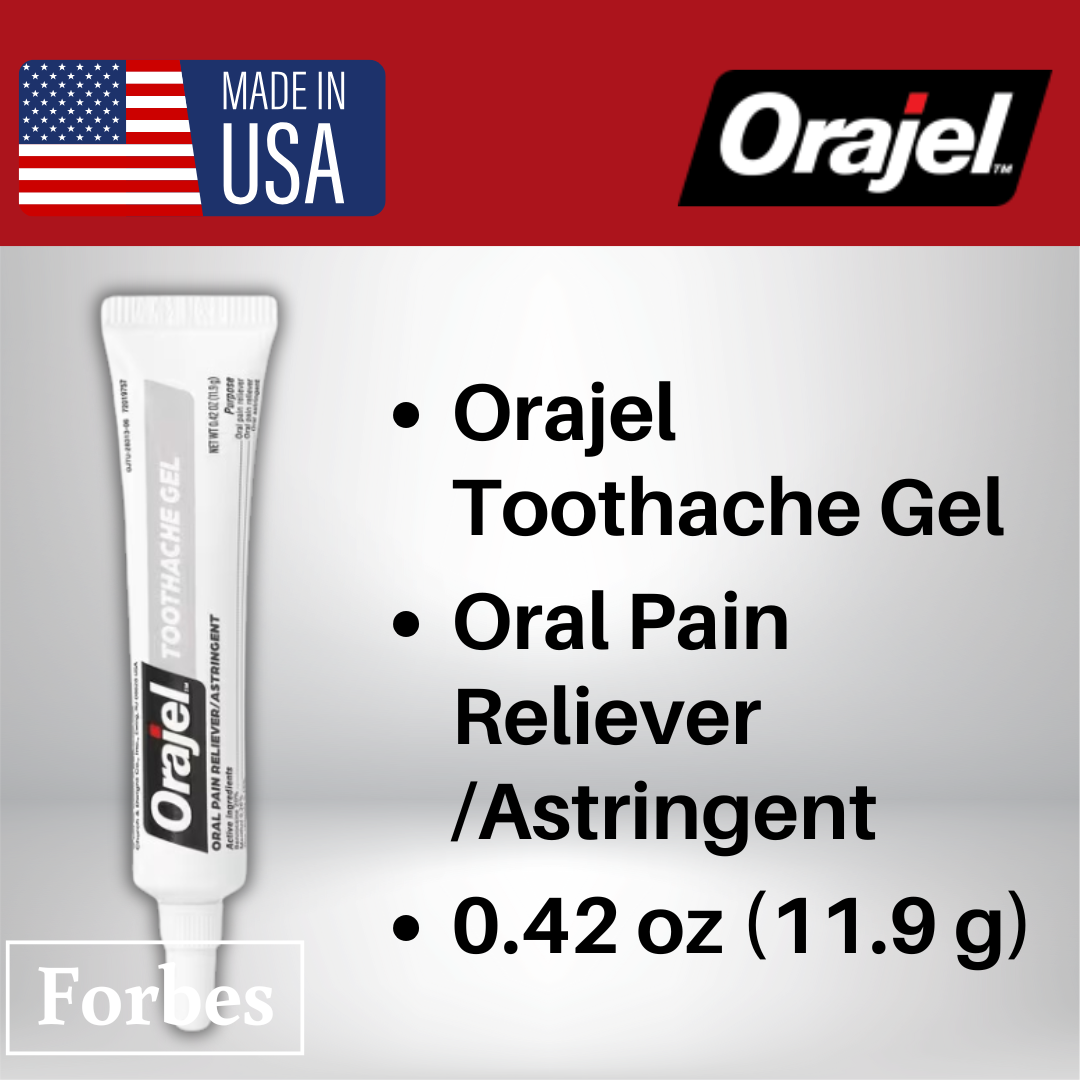 Orajel Extra Strength 3X Medicated Gel for Toothache, Gum & Mouth Sores | Cold Sore Treatment