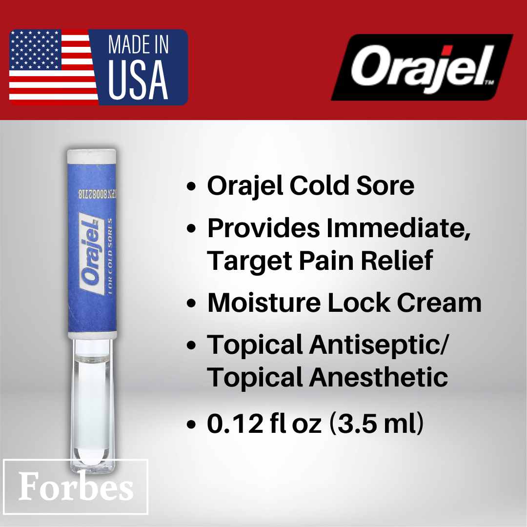Orajel Extra Strength 3X Medicated Gel for Toothache, Gum & Mouth Sores | Cold Sore Treatment