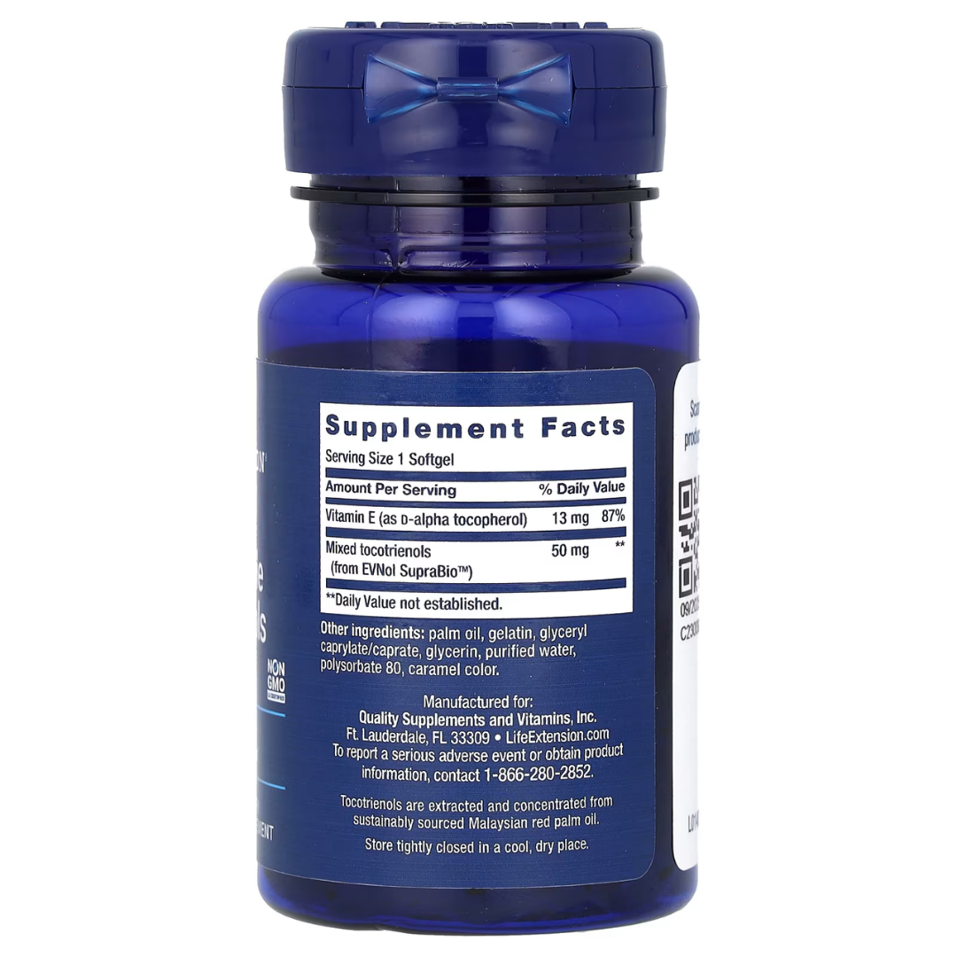Life Extension Super Absorbable Tocotrienols 60 Softgels