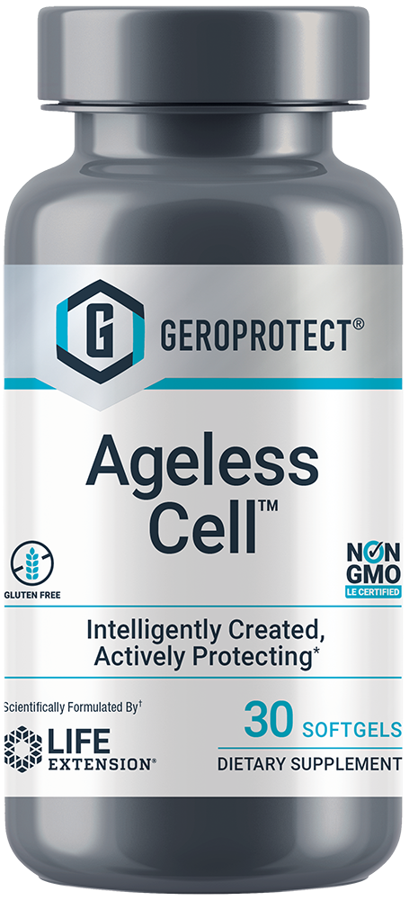 Life Extension GEROPROTECT Ageless Cell 30 Softgels