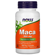 Now Foods Maca 500 mg 250 / 100 Veg Capsules (250 Veg Capsules Exp 10-2026 , 100 Veg Capsules