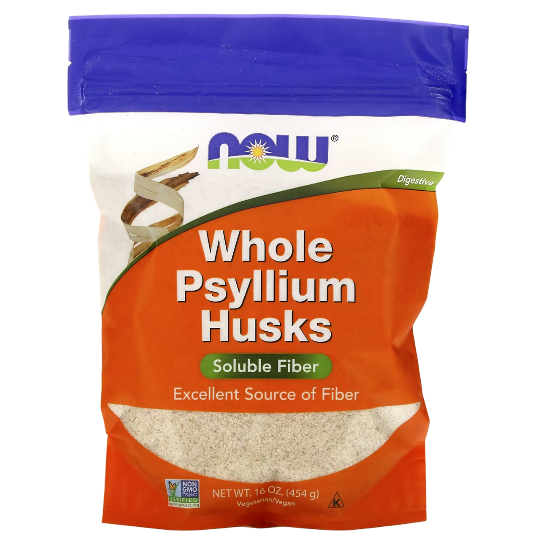 Now Foods Whole Psyllium Husks 16 oz (454 g)