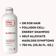 Dr. For Hair Cell Energy Shampoo 100ml & 750ml – Hair Growth & Scalp Care
