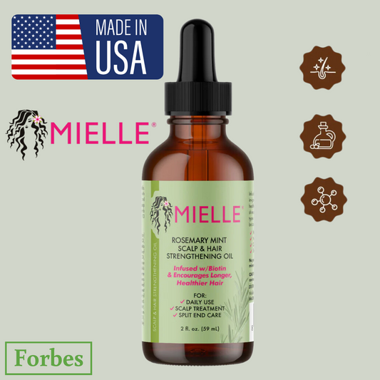Mielle Scalp & Hair Strengthening Oil Rosemary Mint 2 fl oz (59 ml)