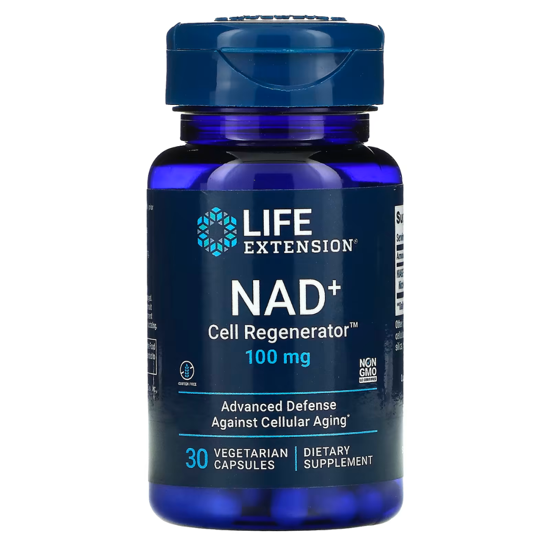 Life Extension NAD + Cell Regenerator 100 mg 30 Vegetarian Capsules