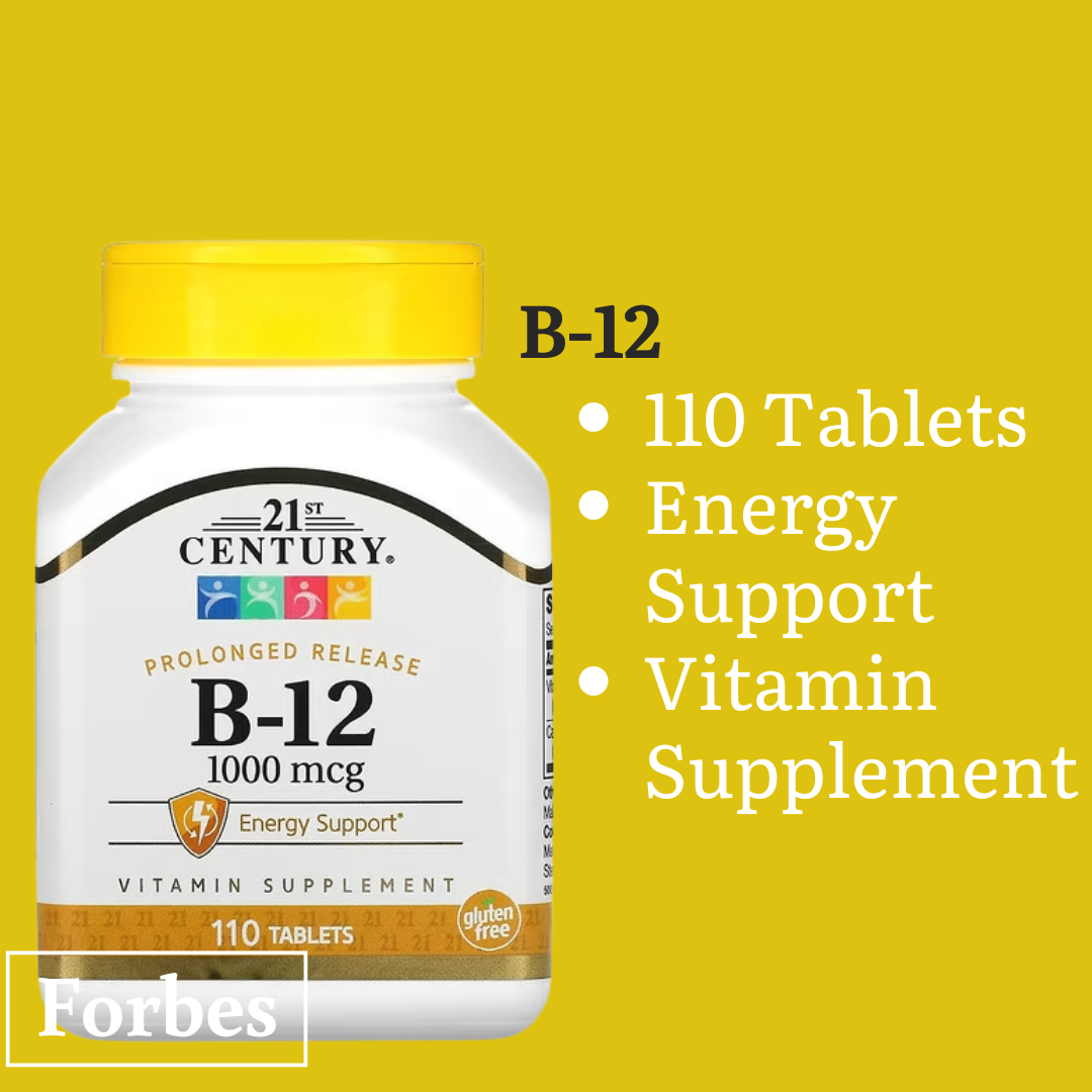 21st Century Vitamin B Complex B-12  B-6 & Stress Support – Energy / Nerve & Immune Health Formulas