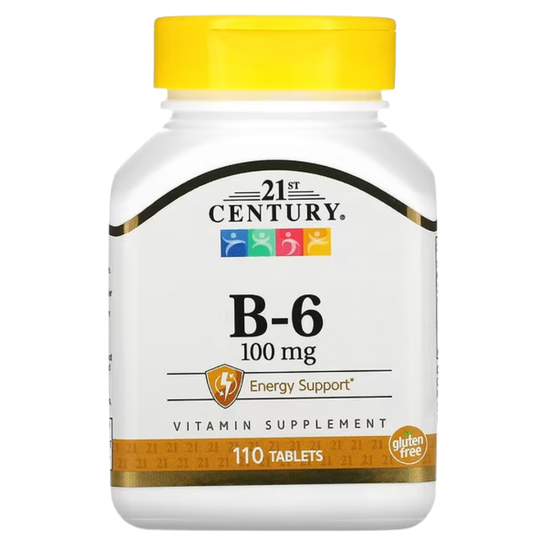 21st Century B Vitamins B12 B6 B Complex Stress B with Zinc Vit C 100-110 Tablets High Potency Daily