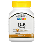 21st Century Vitamin B Complex B-12  B-6 & Stress Support – Energy / Nerve & Immune Health Formulas
