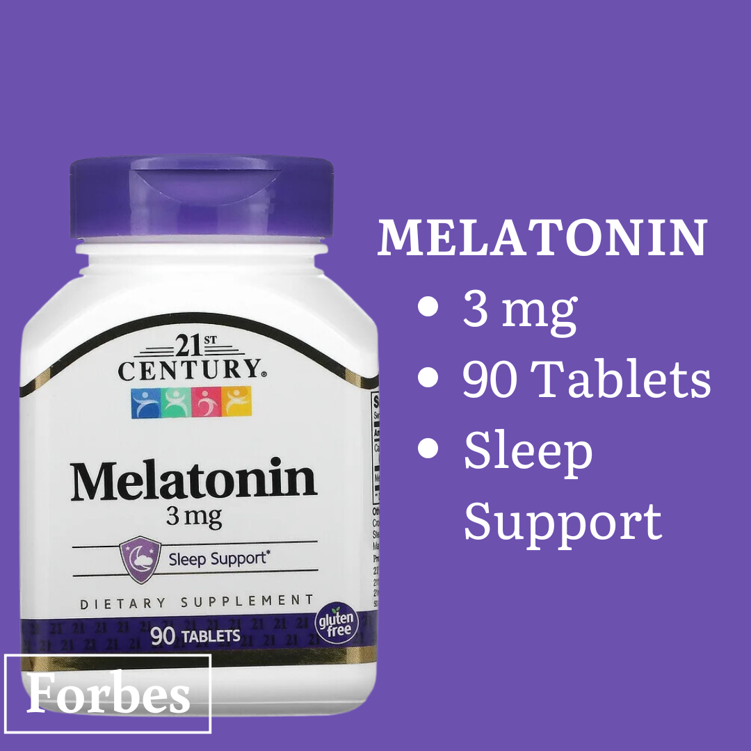 21ST CENTURY Melatonin 3mg 5mg 10mg 90 - 120 Tablets Sleep Support with Quick Dissolve Cherry Option