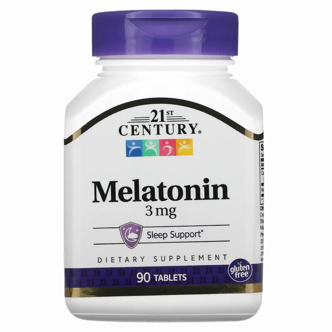 21ST CENTURY Melatonin 3mg 5mg 10mg 90 - 120 Tablets Sleep Support with Quick Dissolve Cherry Option