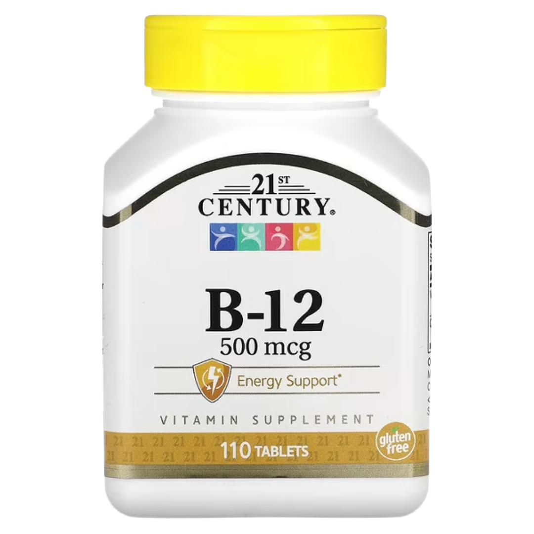 21st Century B Vitamins B12 B6 B Complex Stress B with Zinc Vit C 100-110 Tablets High Potency Daily