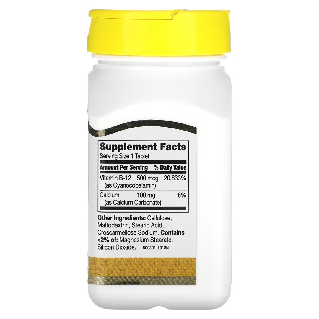 21st Century B Vitamins B12 B6 B Complex Stress B with Zinc Vit C 100-110 Tablets High Potency Daily