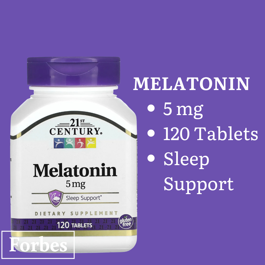21ST CENTURY Melatonin 3mg 5mg 10mg 90 - 120 Tablets Sleep Support with Quick Dissolve Cherry Option