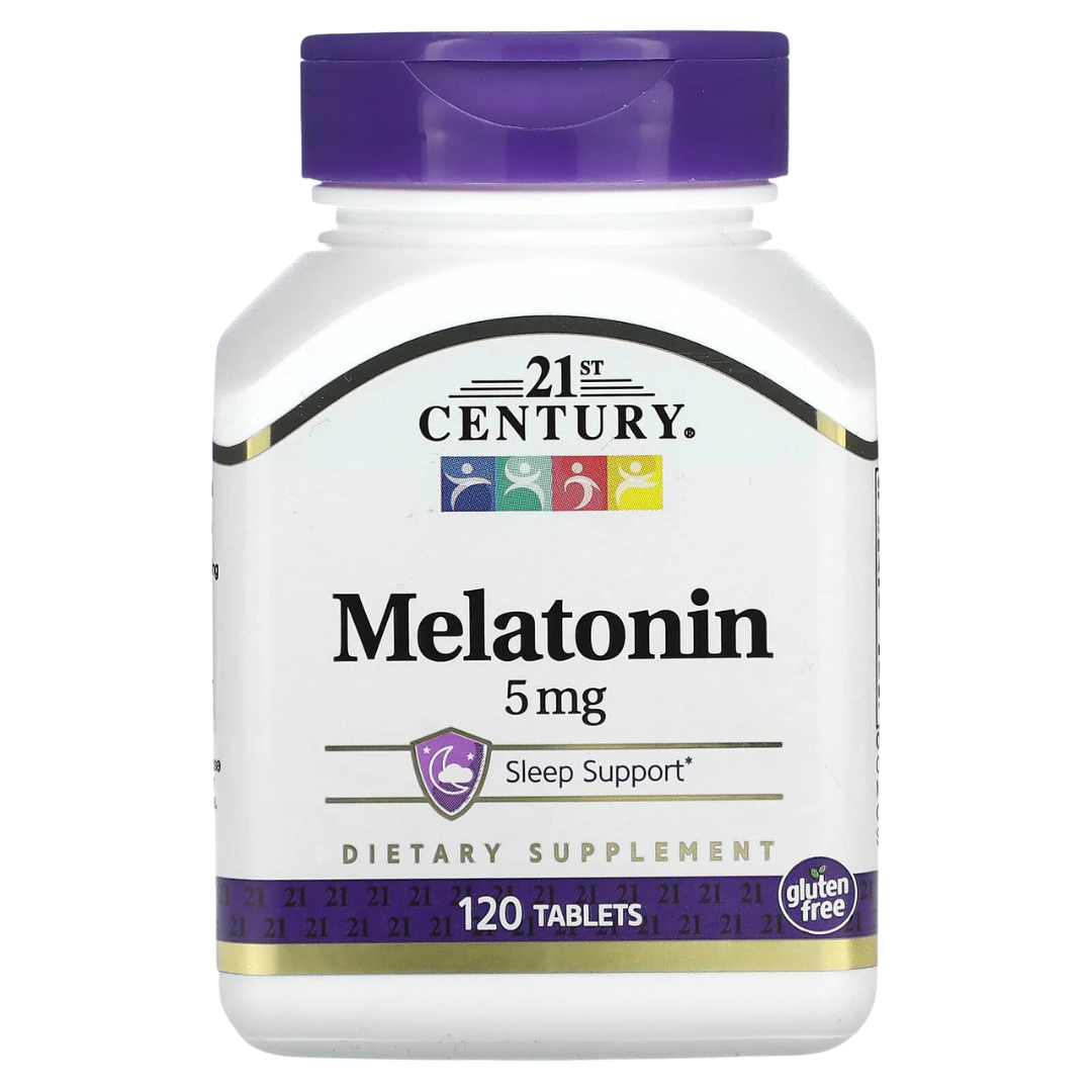 21ST CENTURY Melatonin 3mg 5mg 10mg 90 - 120 Tablets Sleep Support with Quick Dissolve Cherry Option