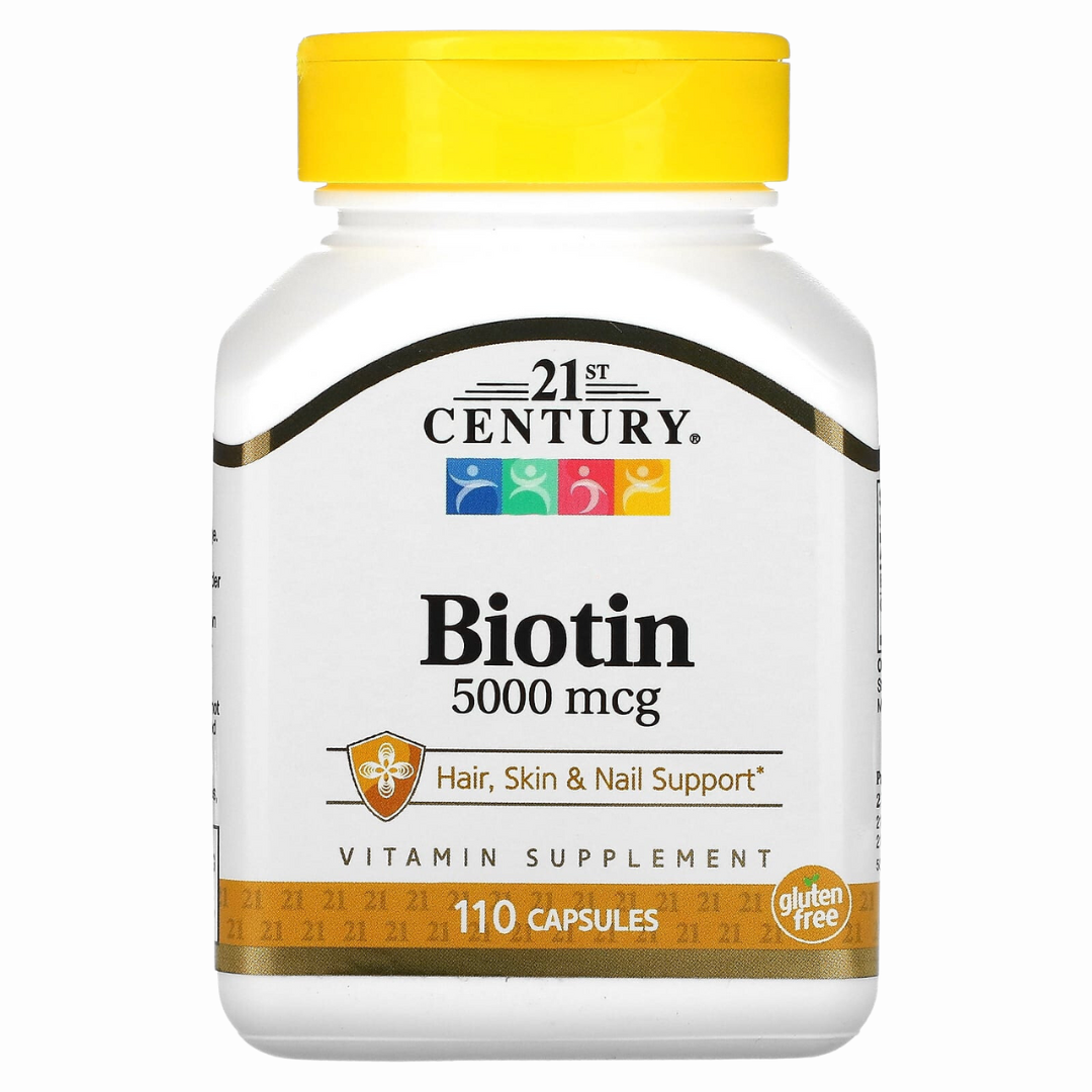 21st Century Biotin 5000 mcg 110 Capsules / 10000 mcg 120 Tablets