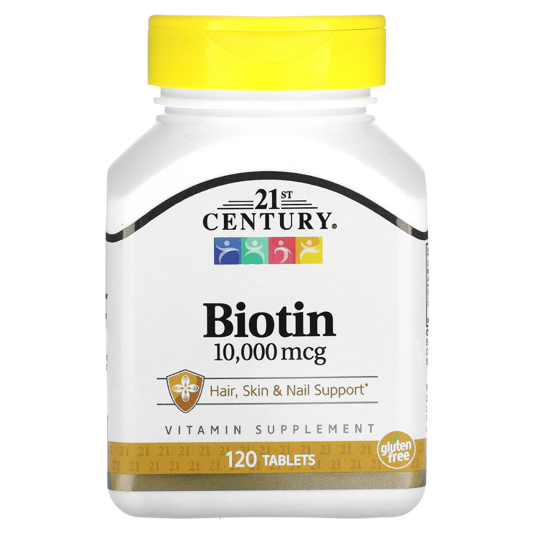 21st Century Biotin 5000 mcg 110 Capsules / 10000 mcg 120 Tablets