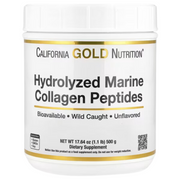 California Gold Nutrition CollagenUP Marine Hydrolyzed Collagen + Hyaluronic Acid + Vitamin C Unflavored 7.26 oz (206 g) California Gold Nutrition Hydrolyzed Marine Collagen Peptides Unflavored 7.05 oz (200 g) Road Matcha Collagen 8 ox (227 g)
