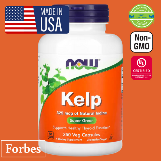 NOW Foods Kelp 150 mcg 200 & 250 Tablets