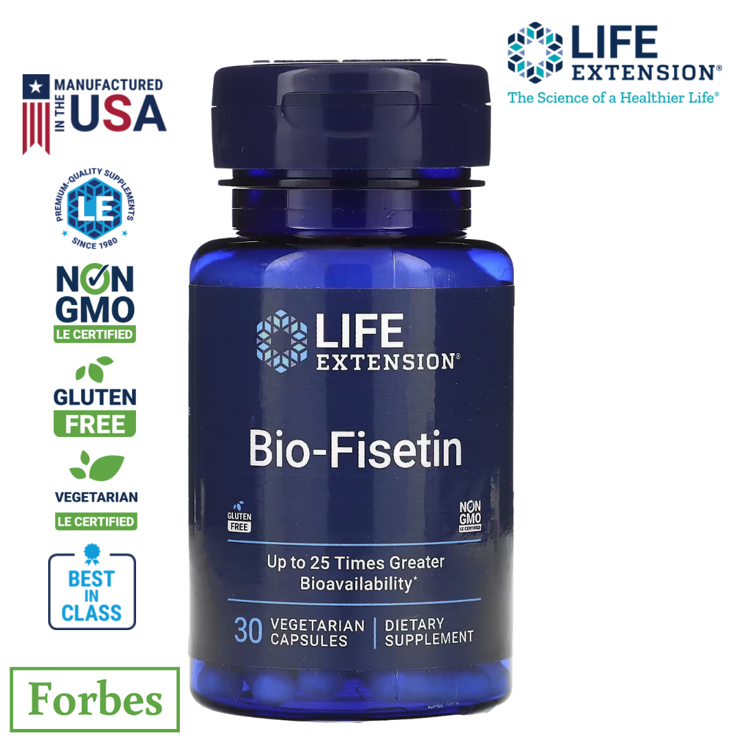 Life Extension Bio- Fisetin 30 Vegetarian Capsules