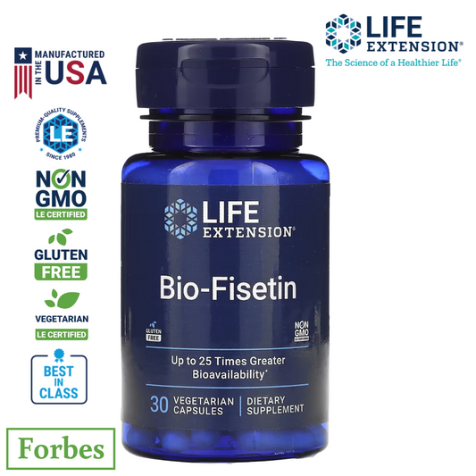 Life Extension Bio- Fisetin 30 Vegetarian Capsules