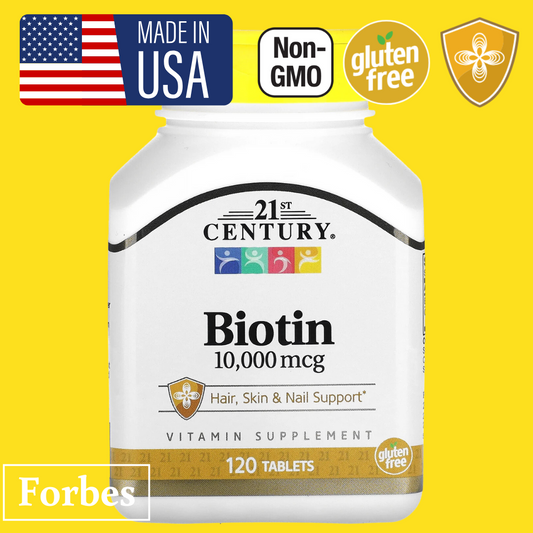 21st Century Biotin 5000 mcg 110 Capsules / 10000 mcg 120 Tablets