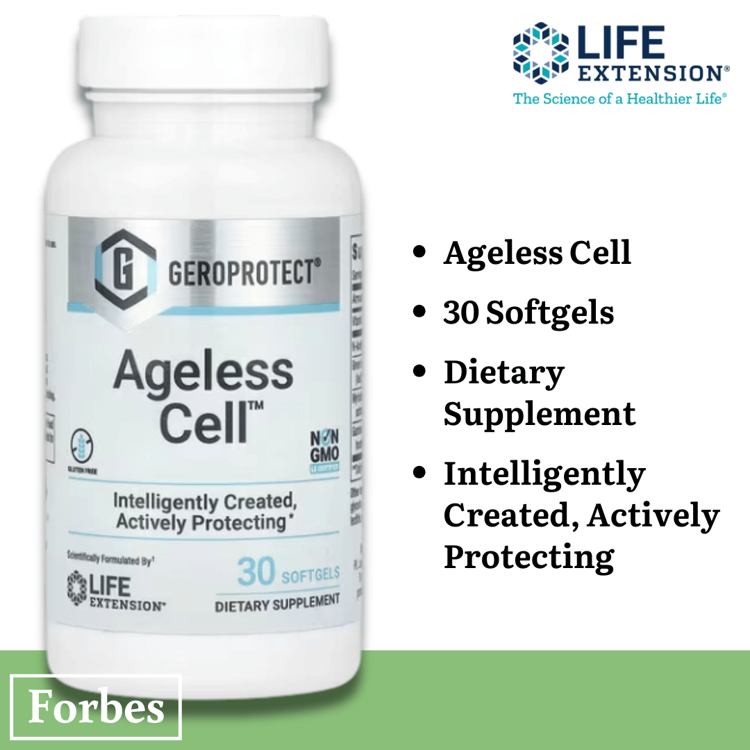Life Extension GeroProtect Stem Cell Autophagy Renew & Ageless Cell – 30 - 60 Vegetarian Capsules