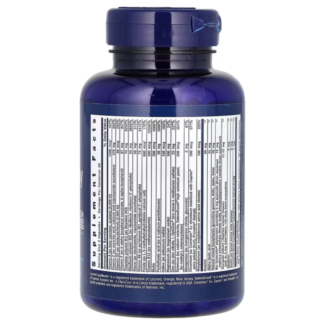 Life Extension Two-Per-Day Multivitamin - Complete Daily Nutrition | Premium USA Formula