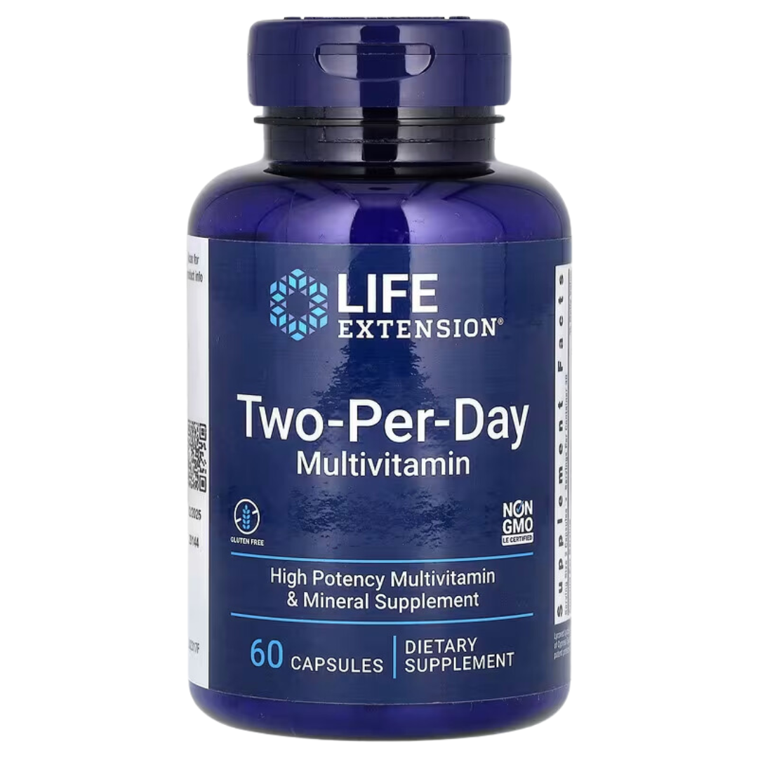 Life Extension Two-Per-Day Multivitamin - Complete Daily Nutrition | Premium USA Formula