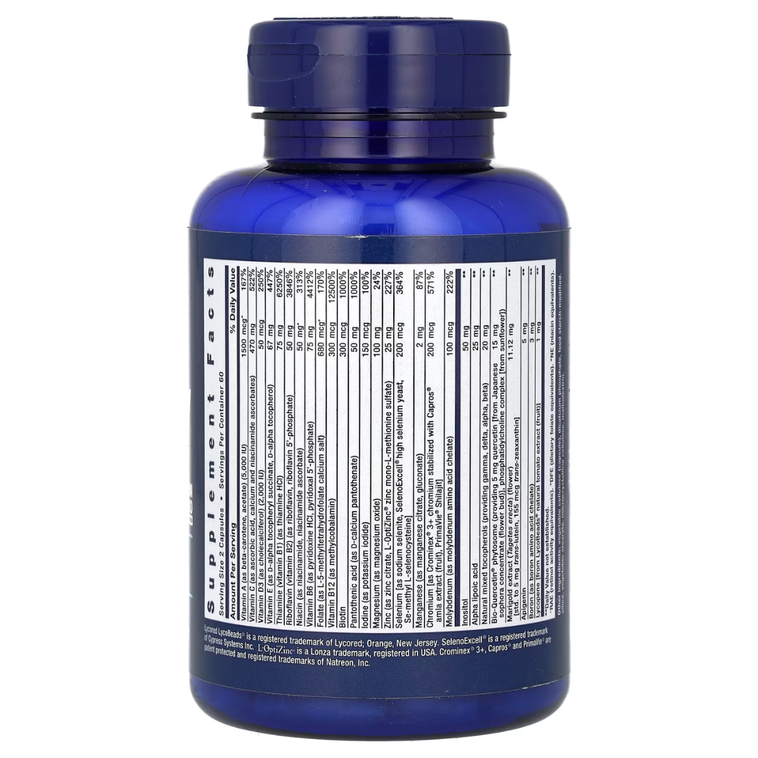 Life Extension Two-Per-Day Multivitamin - Complete Daily Nutrition | Premium USA Formula