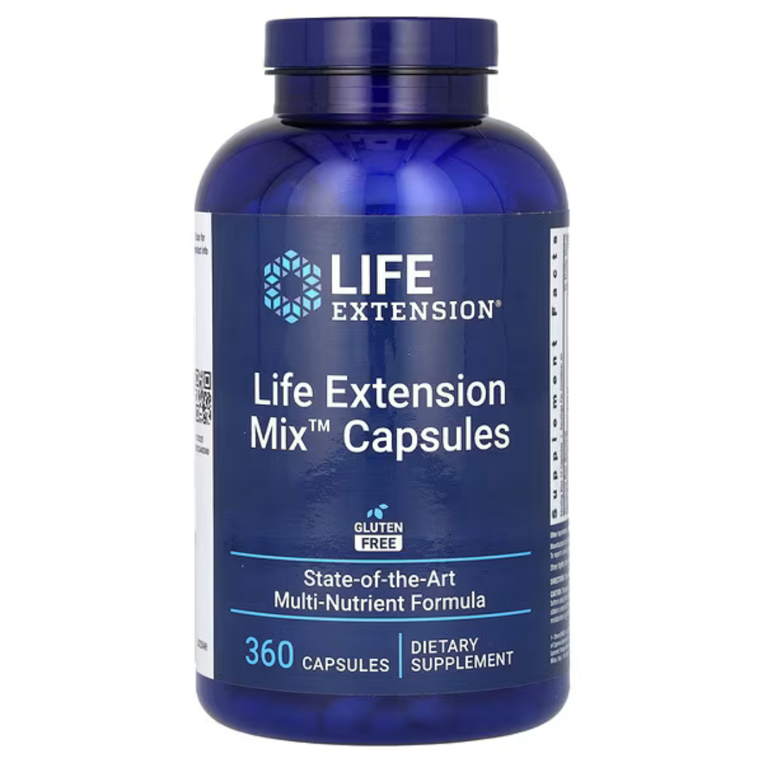 Life Extension Mix Tablets 240 / Mix Capsules 360 / Mix Powder 0.79 lbs 360g